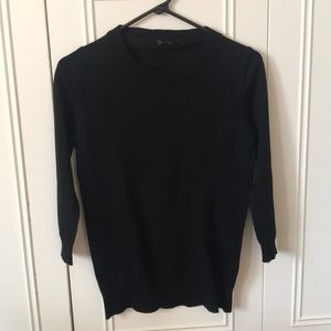 J Crew Black Tippi Sweater